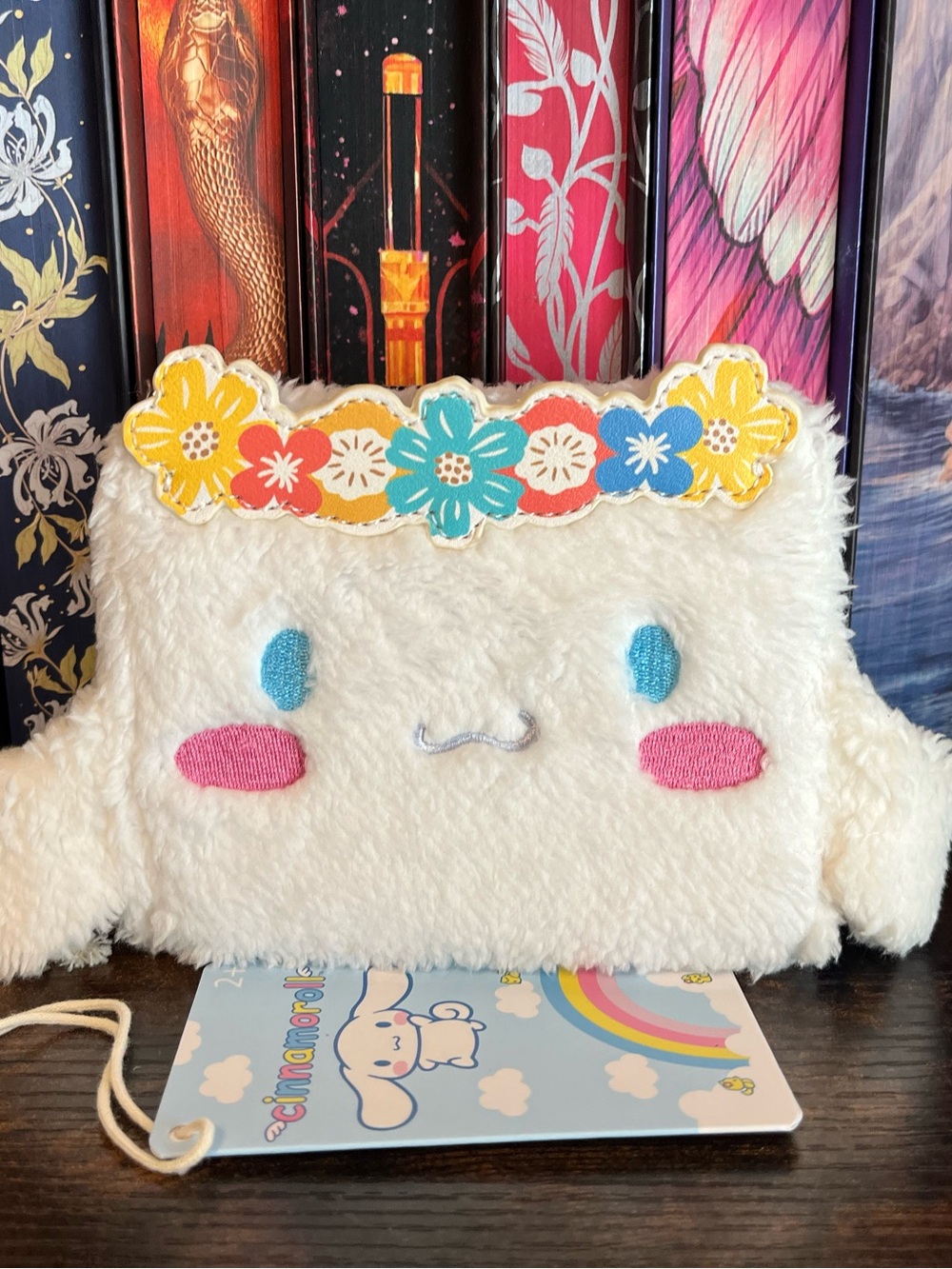 Sanrio Loungefly Cinnamoroll Plush Floral Wallet New